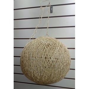 ENFEITE JP195 ESFERA DE SISAL GG PENDURAVEL DIAMETRO 112CM