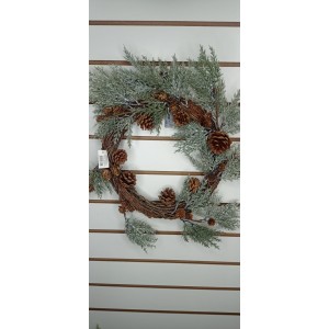 FL GUIRLANDA AN181 NATALINA C/ MINI PINHEIRINHO A50XL50CM