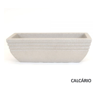 FLOREIRA FEP1-CA ESTREITA JATEADA EM POLIETILENO N1 CALCARIO A13XL40CM