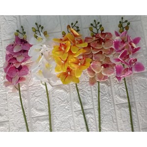 FL ORQUIDEA 3D C/8 FLORES PEQUENAS COLOR. 72202 73CM