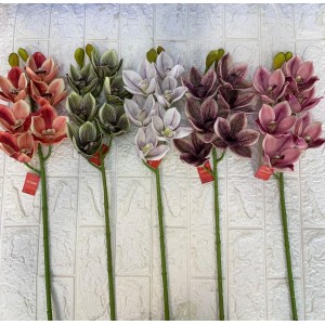 FL ORQUIDEA pj3049 DE EVA C/6 GALHOS A69CM