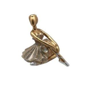 ENFEITE MBLN-12 BAILARINA DE RESINA A11CM