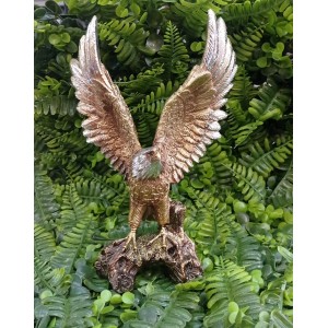 ENFEITE MAGA-01 AGUIA DE RESINA A25XL16CM