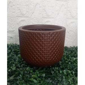 VASO VBPM-FE BETA POLIETILENO MINI FERRUGEM A16X19CM