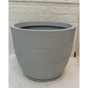 VASO BOJO REF142-5 RED C/PRATO Nº4 CIMENTO A43XL50CM