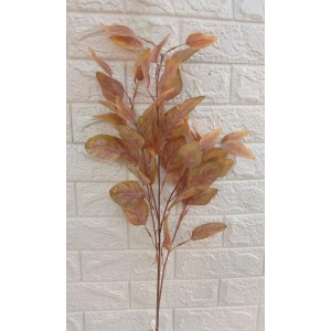 FL HASTE BG310033YL DE FOLHAS OUTONAL AMARELA A84CM