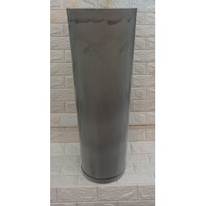 VASO PILAR REF405-0 MARMORIZADO C/PRATO Nº5 CIMENTO QUEIMADO A85XL33CM