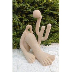 ESCULTURA 17531 EM POLIRRESINA A33CM