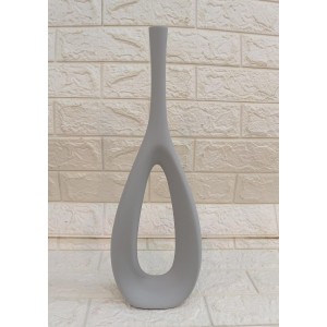 VASO 801154 ELYPSE 2 CINZA FOSCO A43XL15CM