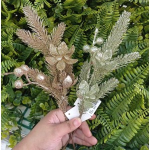 FL GALHO AN420 DOURADO NATALINO A33CM