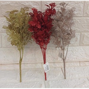 BUQUE BN190 MINI GLITER DOURADO/VERMELHO/PARATA A35CM