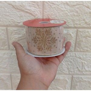 FITA CF734 DECOTATIVA FLOCO DOURADA 9,14M