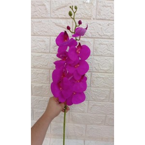 FL ORQUIDEA 72205 3D 9F BRANCA C/ MIOLO ROSA/ MARSALA A100CM