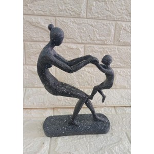 ESCULTURA 1088-187 MAE E FILHO ONIX A26XL17CM
