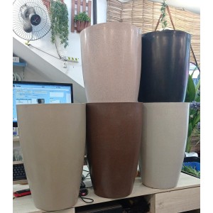 VASO COLUNA REFB78 REDONDO G CORES SORTIDAS A58XL37CM