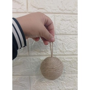 BOLA JUTA NTB17082 DECORATIVA 8CM