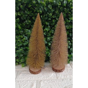 ENFEITE NTA0310 ARVORE GLITER NATALINA 30CM