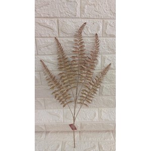 HASTE FLB0109C DE FOLHA GLITER NATALINO 60CM