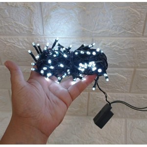 PISCA LED NTL7100B127V C/100L BRANCO 8 FUN FIO VERDE 9MTRS