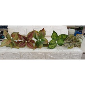 FL BUQUE COD2336 DE FOLHAGEM SORTIDAS A28CM