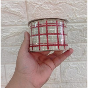 FITA CF728 NATALINA DUPLO XADREZ 9,14MTR