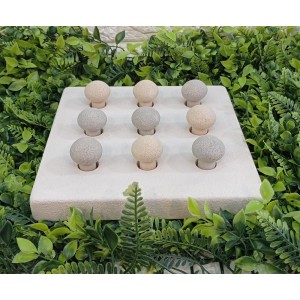 JOGO 19594 DECORATIVO EM CIMENTO E POLIRRESINA