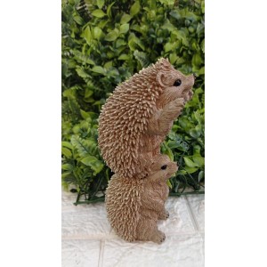 ESCULTURA 16675 OURICO EM POLIRRESINA A20CM