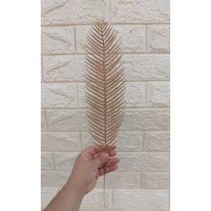 HASTE FLB29C PALMEIRA DOURADA C/GLITER 45CM