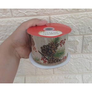 FITA CF704 DESENHOS DE PINHA DECORATIVA 9,14M