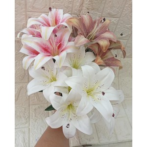 FL BUQUE BX000401 DE LIRIO C/7 GALHOS A48CM