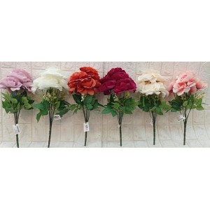 FL BUQUE VL014 DE ROSA CORES SORTIDAS A43CM