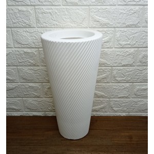 VASO PVP1-BR PILAO VITE POLIETILENO N°1 COR BRANCO A40XL21CM