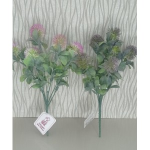 FL BUQUE EK0018 DE PROTEA BOLINHA NEVADA C/ 7G A31XL16CM